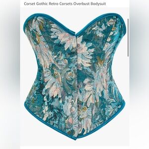 Floral Tapestry Corset